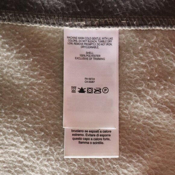 Columbia Men's Sz XL Tan Steens Mountain Sleeveless Full Zip Fleece Vest - Picture 10 of 11